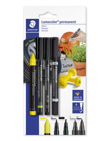 Staedtler Marker Set Lumocolor 4pcs variant Staedtler Marker Set Lumocolor 4pcs variant