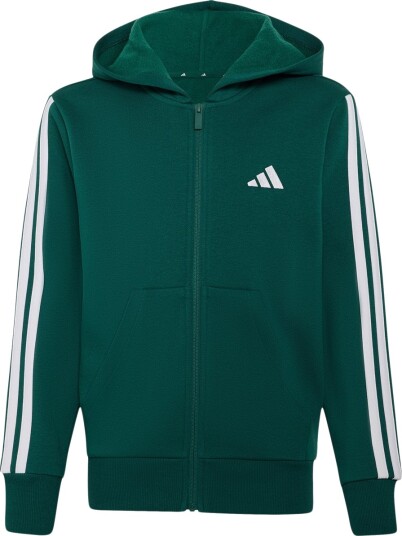 Adidas Sportswear J 3S Fl Fz Hd Green 140
