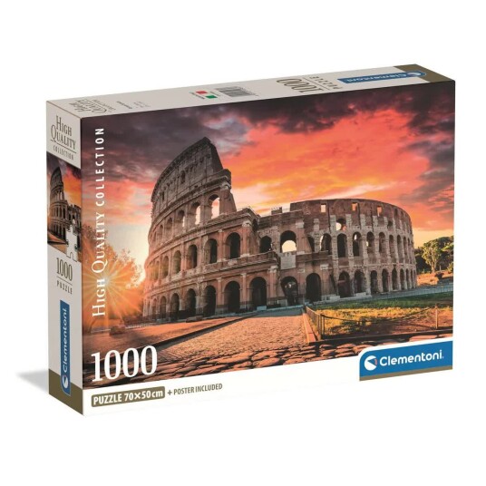 Clementoni Puslespill 1000 Brikker Roman Sunset