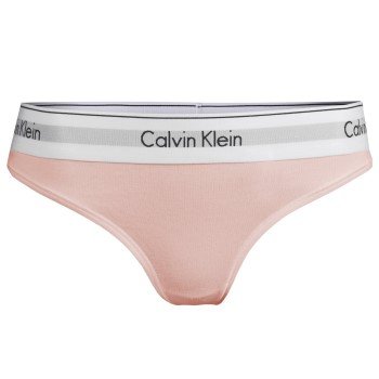 Calvin Klein Truser Modern Cotton Thong Lysrosa Medium Dame Calvin Klein Truser Modern Cotton Thong Lysrosa Medium Dame