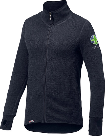 Woolpower Full Zip Jacket 400 Dark Navy S