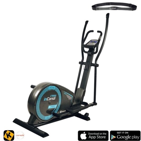 inSPORTline ellipsemaskin inCondi ET600i 8 kg svinghjul