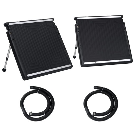 vidaXL Dobbelt solcellepanel for basseng 150x75 cm vidaXL Dobbelt solcellepanel for basseng 150x75 cm