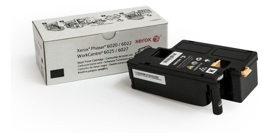 Xerox Phaser 6020 WorkCentre 6025 BK Toner - 106R02759 Original - Svart 2000 sider Xerox Phaser 6020 WorkCentre 6025 BK Toner - 106R02759 Original - Svart 2000 sider