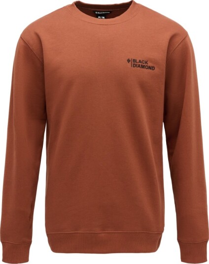 Black Diamond M Mini Stacked Crewneck Clay M