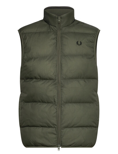 Fred Perry Insulated Gilet - Khaki green - XL Fred Perry Insulated Gilet - Khaki green - XL