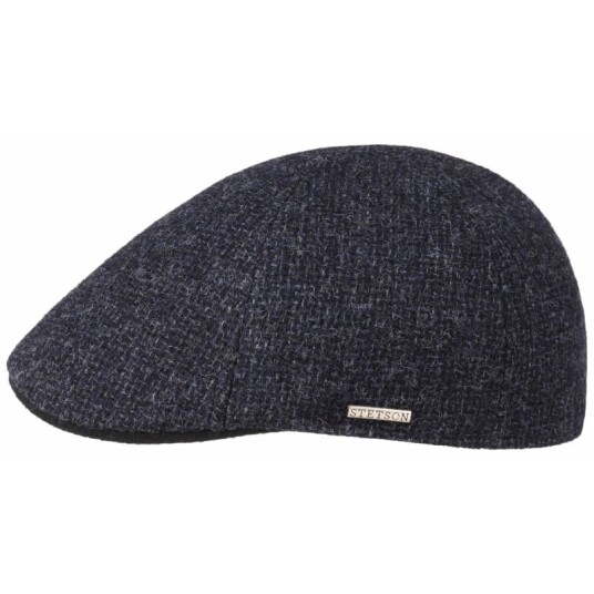 Stetson Texas Classic Wool Flat Cap S, Navy