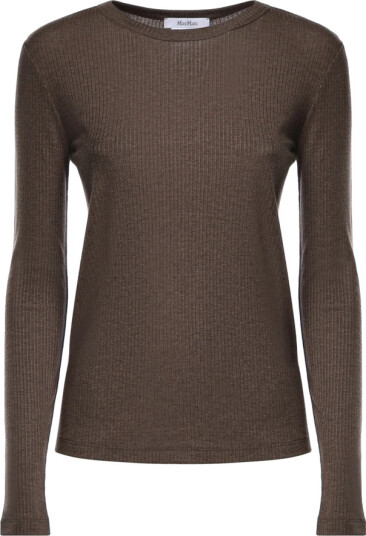 Max Mara Dame Strikkevarer Brun M, Max Mara Dame Strikkevarer Brun M,