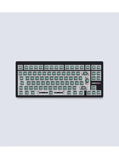 Wooting 80HE ISO No Keycaps Linear60 Uten numpad Universal Svart