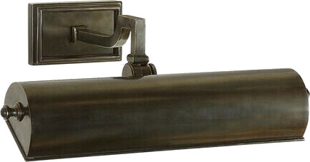 David 7" Art Light Antique Brass