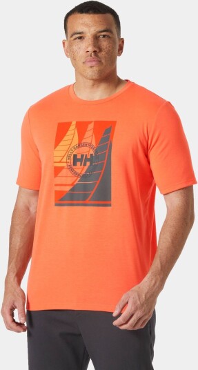 Helly Hansen Hp Race T skjorte Til Seiling Herre Oransje S