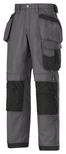 Snickers Workwear 3214 Arbeidsbukse grå/svart Grå/Svart, Klær