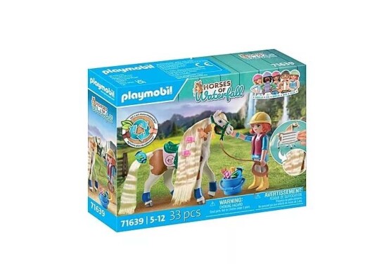 Playmobil 71639 Horses of Waterfall Byggesett Ellie med Hest Playmobil 71639 Horses of Waterfall Byggesett Ellie med Hest