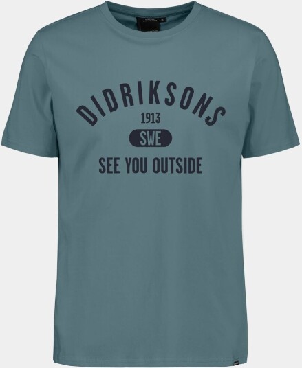 Didriksons Harald T shirt Collegiate Factory Blue
