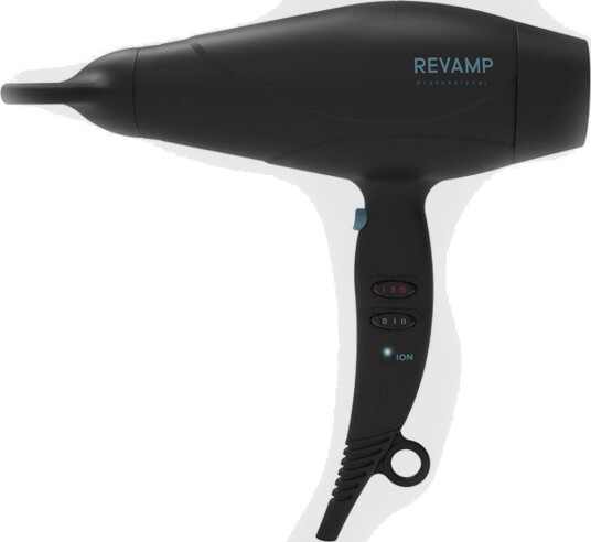 Revamp Progloss 5000 Hårføner Ionisk, 2400W, 2 hastigheter, 4 varmeinnstillinger - Svart
