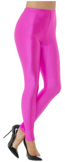 Smiffys 80-talls Disco Spandex Leggings Rosa - Medium Smiffys 80-talls Disco Spandex Leggings Rosa - Medium