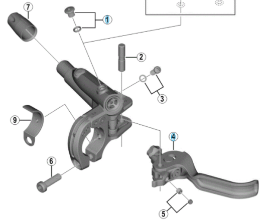 Shimano Xt Bl-M8000 Hendelblad