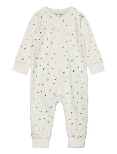 CeLaVi Nightsuit W. Aop - Cream - 60