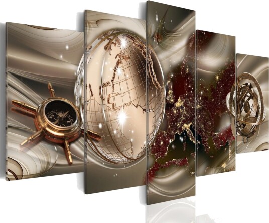 Bilde Golden Compass 100x50 Artgeist sp. z o. o.