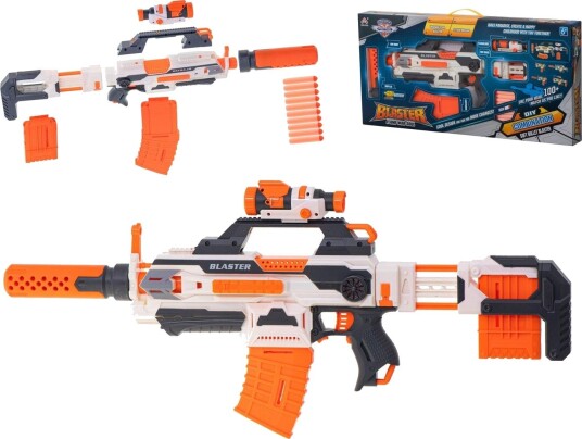 Pricenet Lommelykt Blaster 4-i-1 med og batteri