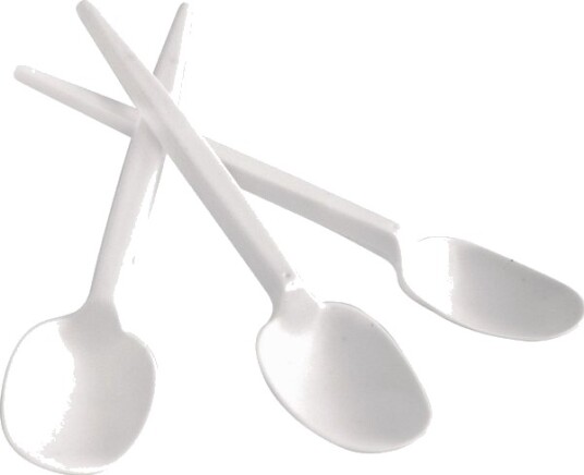 Office Products Teskje I Plast 12 Cm Hvit 100 Office Products Teskje I Plast 12 Cm Hvit 100
