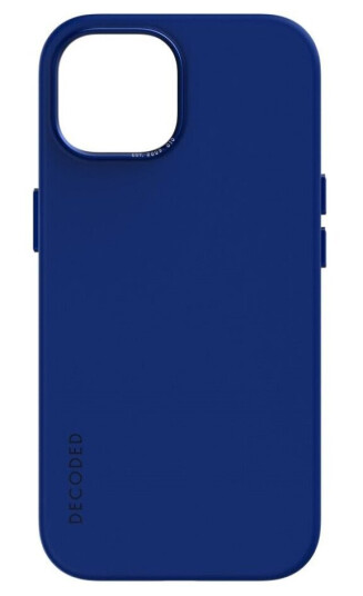 Decoded Iphone 15 Deksel Silicone Backcover Galactic Blue