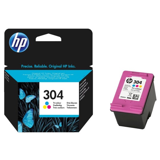 HP blekkpatron 304 Cyan Magenta Gul HP blekkpatron 304 Cyan Magenta Gul