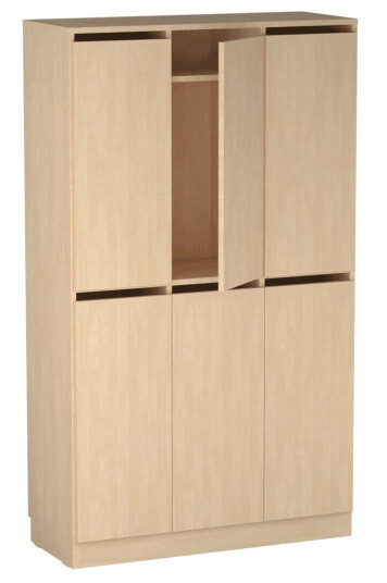 Design Studio Personalskap, 6 Fack Med Postfack, 32 Varianter