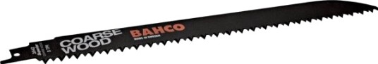 Bahco Rett Sagblad Til Stikksag Hcs 300 Mm*1,0 Mm Hsl 5Tpi Grovt Tre 2 Stk.