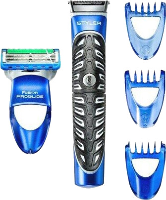 Gillette 4-i-1 styler: Trim, form kanter og barber ansikt og kropp Gillette 4-i-1 styler: Trim, form kanter og barber ansikt og kropp
