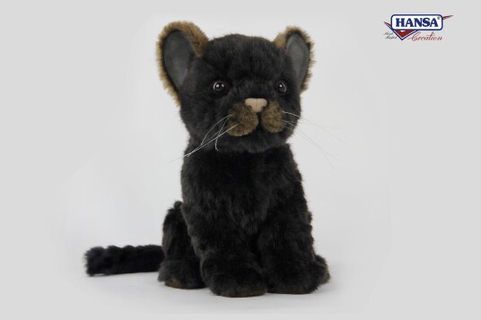 Hansa Creation Black Jaguar Cub Plush Hansa Creation Black Jaguar Cub Plush