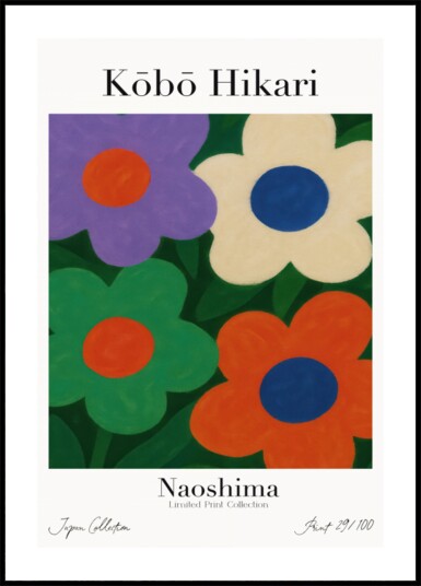 Floral Harmony Plakat / 21x30