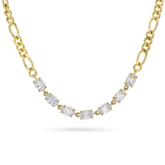 Pan Jewelry Smykke i 925 forgylt sølv med zirkonia