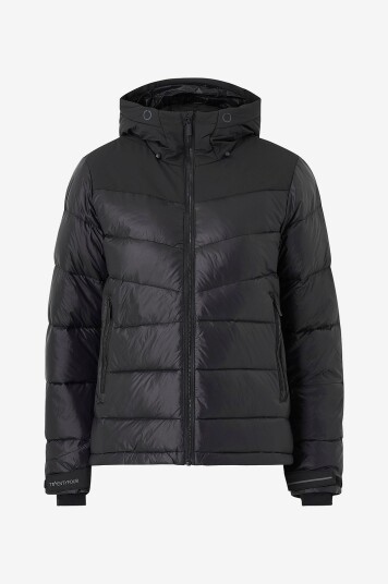 Twentyfour Dun jakke Aurora Warm Svart