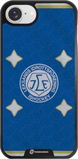 Phonecases3D iPhone 16e Leksands IF 3D mobildeksel, svart