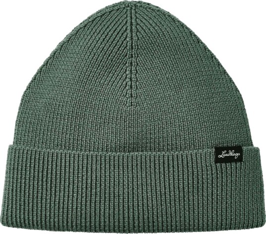 Lundhags Merino Beanie Thyme Green One Size
