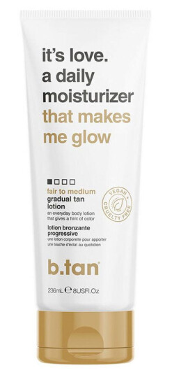 B.Tan It's Love. A Daily Moisturizer Gradual Tan Lotion 236ml