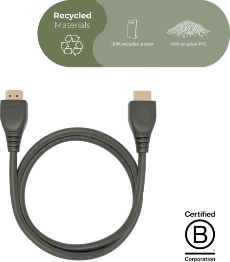Ëssentials Ultra High Speed 8K Hdmi 2.1 Kabel 1 M Ëssentials Ultra High Speed 8K Hdmi 2.1 Kabel 1 M