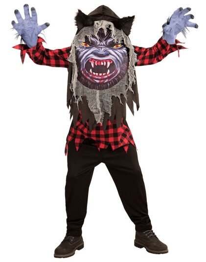 Varulvkostyme til Barn med Stor Maske Varulvkostyme til Barn med Stor Maske