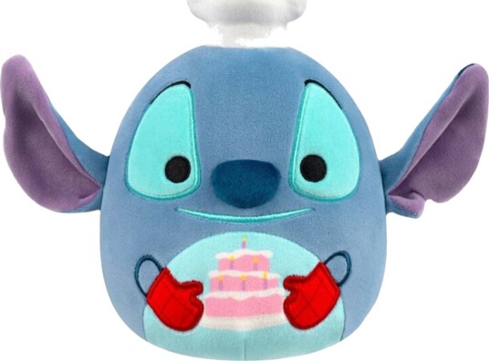 Squishmallows Kosedyr 20 cm Stitch m. Kake Squishmallows OneSize Kosedyr Blå Lilla Squishmallows Kosedyr 20 cm Stitch m. Kake Squishmallows OneSize Kosedyr Blå Lilla