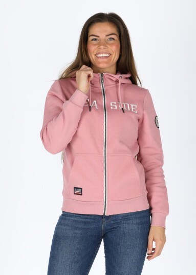 Seaside Nautical Xprnc Zip Hood W Dusty Rose 34 Hoodies