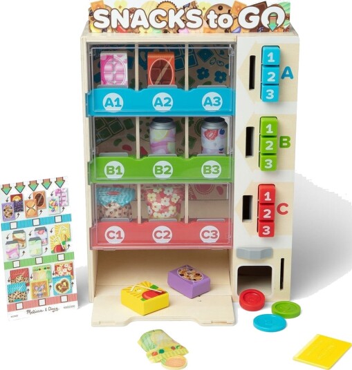 Melissa Snacks To Go Lekemat Automat Fra 3 År Melissa Snacks To Go Lekemat Automat Fra 3 År