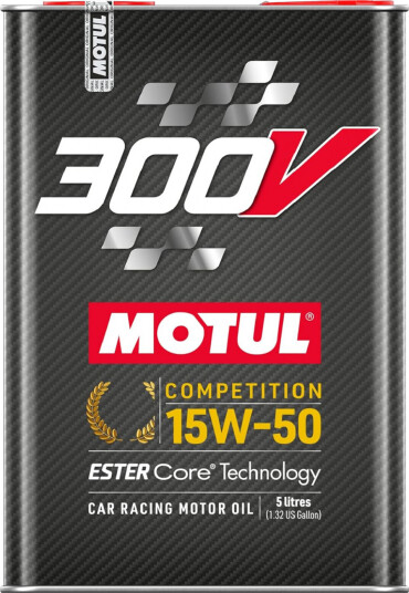 Motorolje MOTUL 300V COMPETITION 15W50 5L ESTER CORE