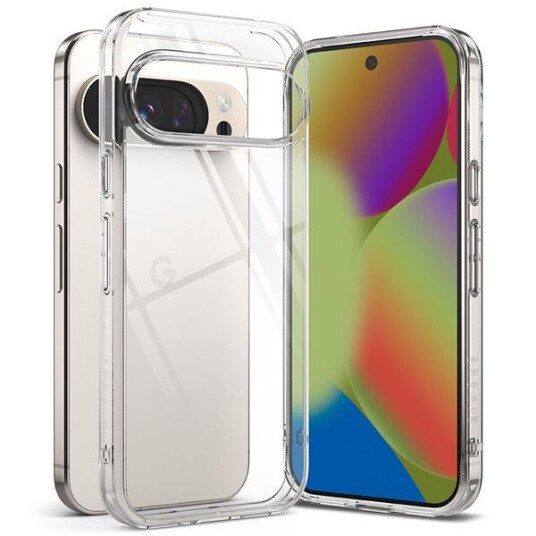 Ringke Fusion Hybrid Deksel til Google Pixel 10/10 Pro - Gjennomsiktig