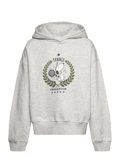 Mango Snoopy-Print Sweatshirt - Grey - 5-6