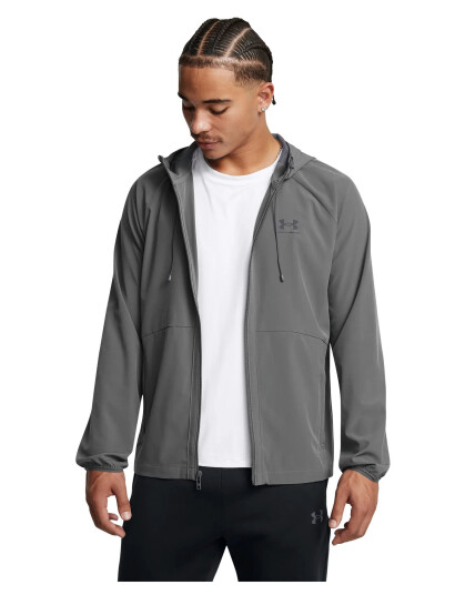 Under Armour Ua Vibe Woven Jacket - Grey - XXL
