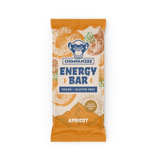 Chimpanzee Energy Bar Apricot 15pk Chimpanzee Energy Bar Apricot 15pk