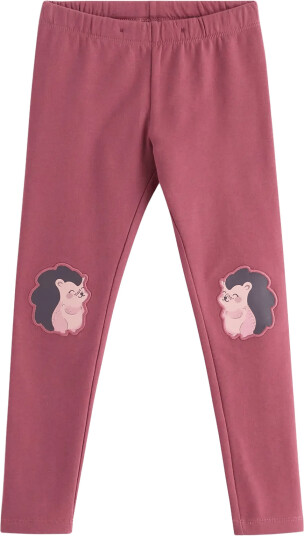 Lindex Leggings With Brushed Inside Pink 98