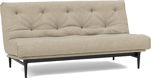 Sovesofa Colpus Sort Eik med Soft Spring Madrass B 6003450