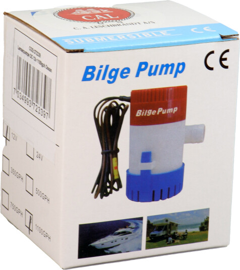 Osean Lensepumpe 12V 1100 gph 4200 l/t Osean Lensepumpe 12V 1100 gph 4200 l/t
